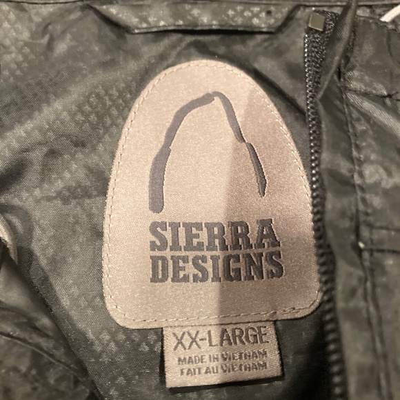 Sierra Designs Black Wind Breaker / Rain Jacket XXL - Picture 2 of 9